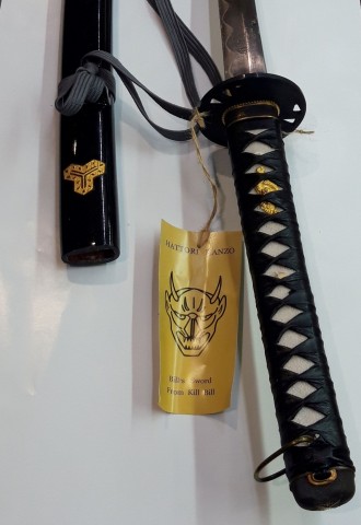 DEMON KILL BILL FUNCTIONAL KATANA 
